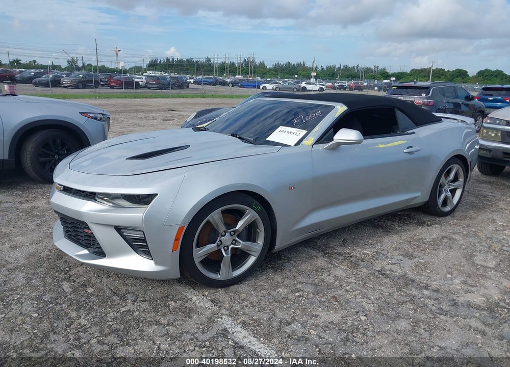 2017 CHEVROLET CAMARO 1SS VIN: 1G1FF3D75H0181313