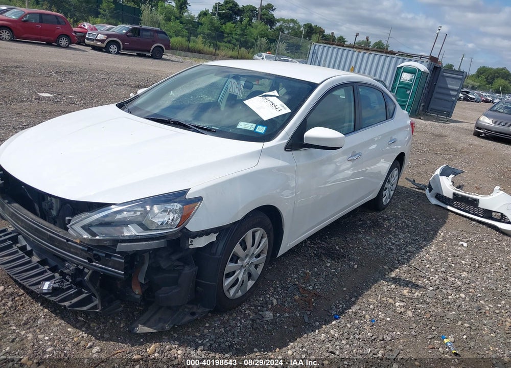 2019 NISSAN SENTRA S VIN: 3N1AB7AP7KY340907
