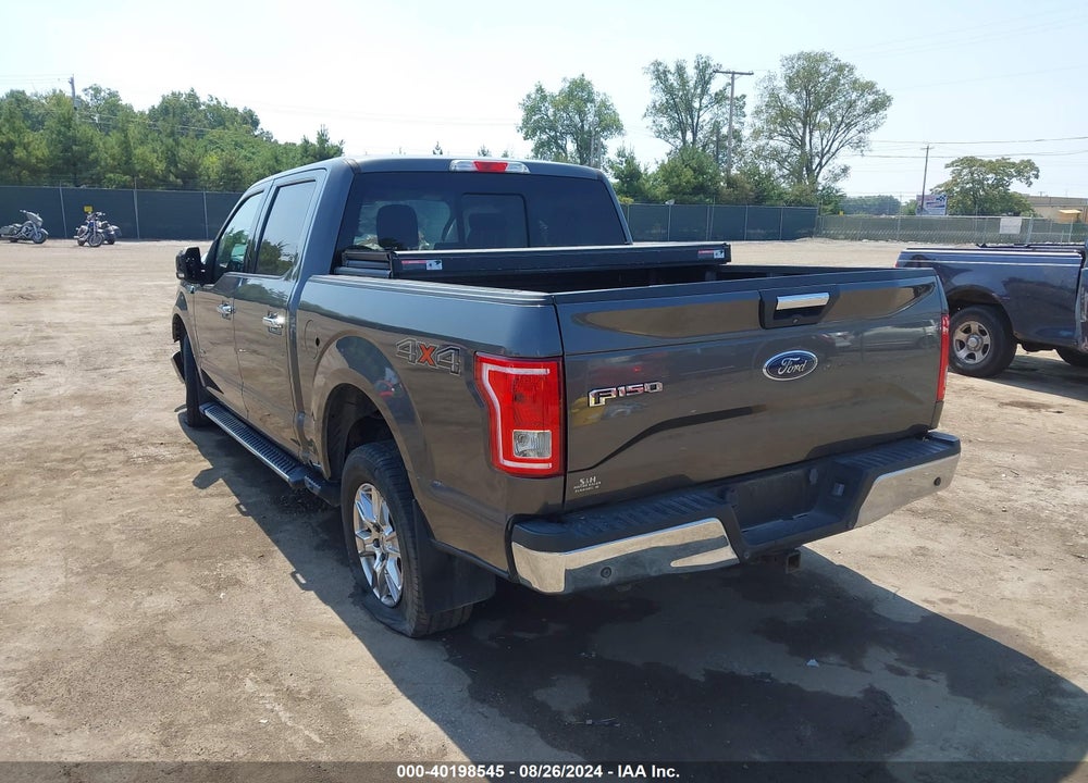 2015 FORD F-150 XLT VIN: 1FTEW1EGXFFB22547