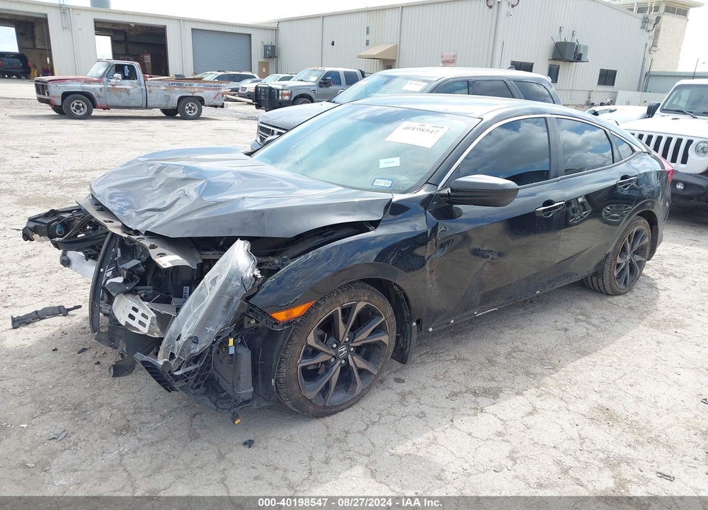 2019 HONDA CIVIC SPORT VIN: 19XFC2F83KE045535