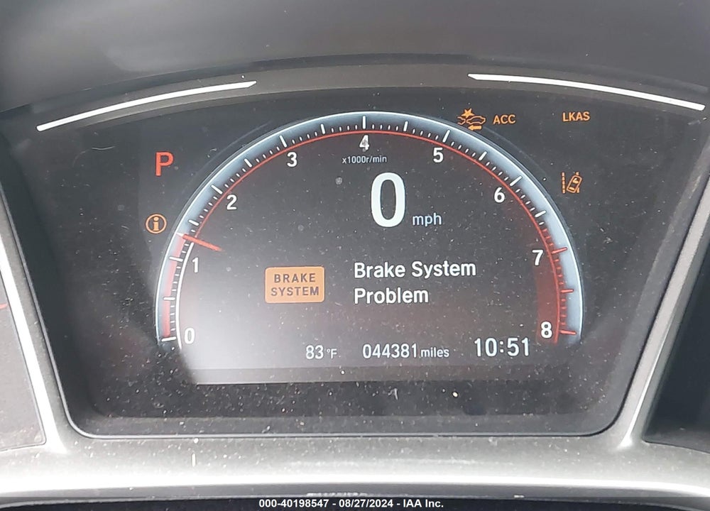 2019 HONDA CIVIC SPORT VIN: 19XFC2F83KE045535