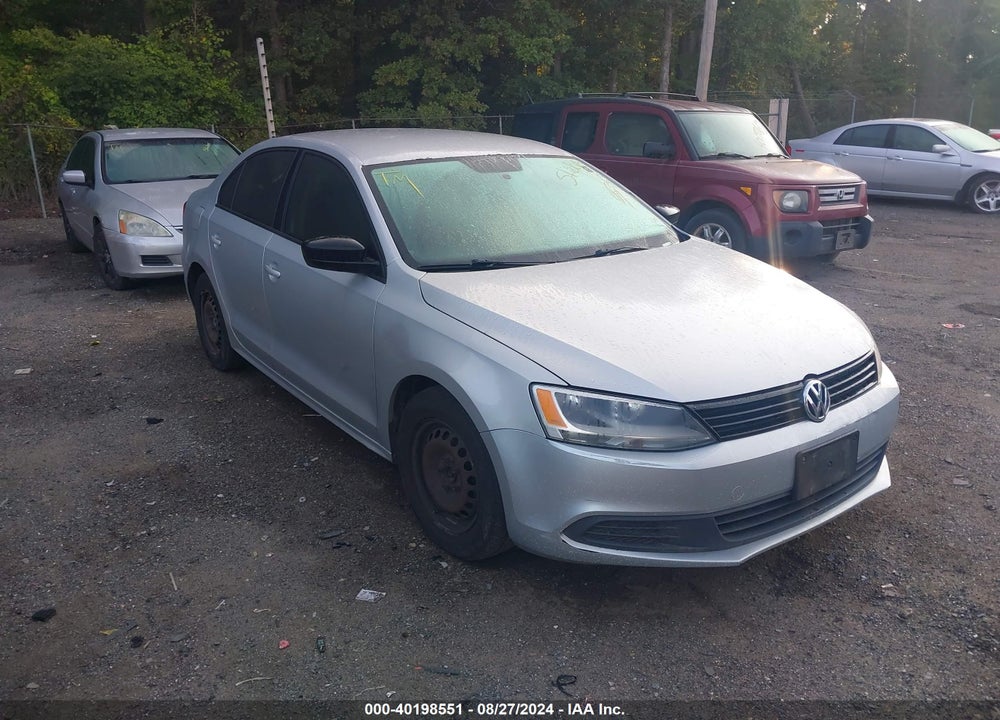 2012 VOLKSWAGEN JETTA 2.0L S VIN: 3VW2K7AJ8CM415360