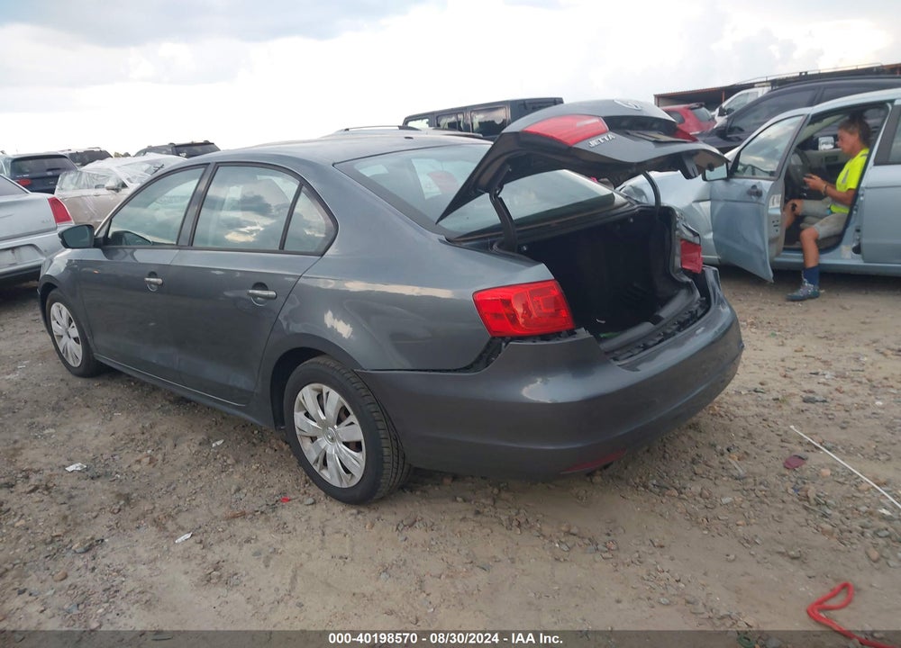 2012 VOLKSWAGEN JETTA 2.5L SE VIN: 3VWBX7AJ9CM473267