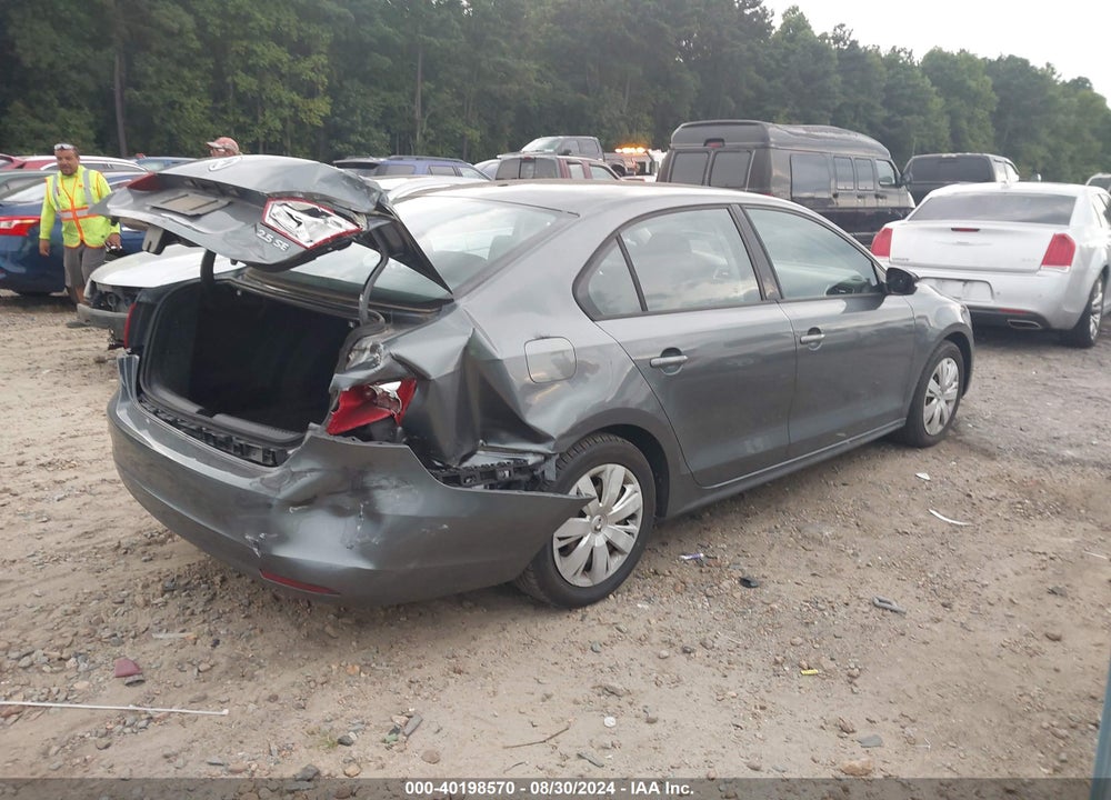2012 VOLKSWAGEN JETTA 2.5L SE VIN: 3VWBX7AJ9CM473267