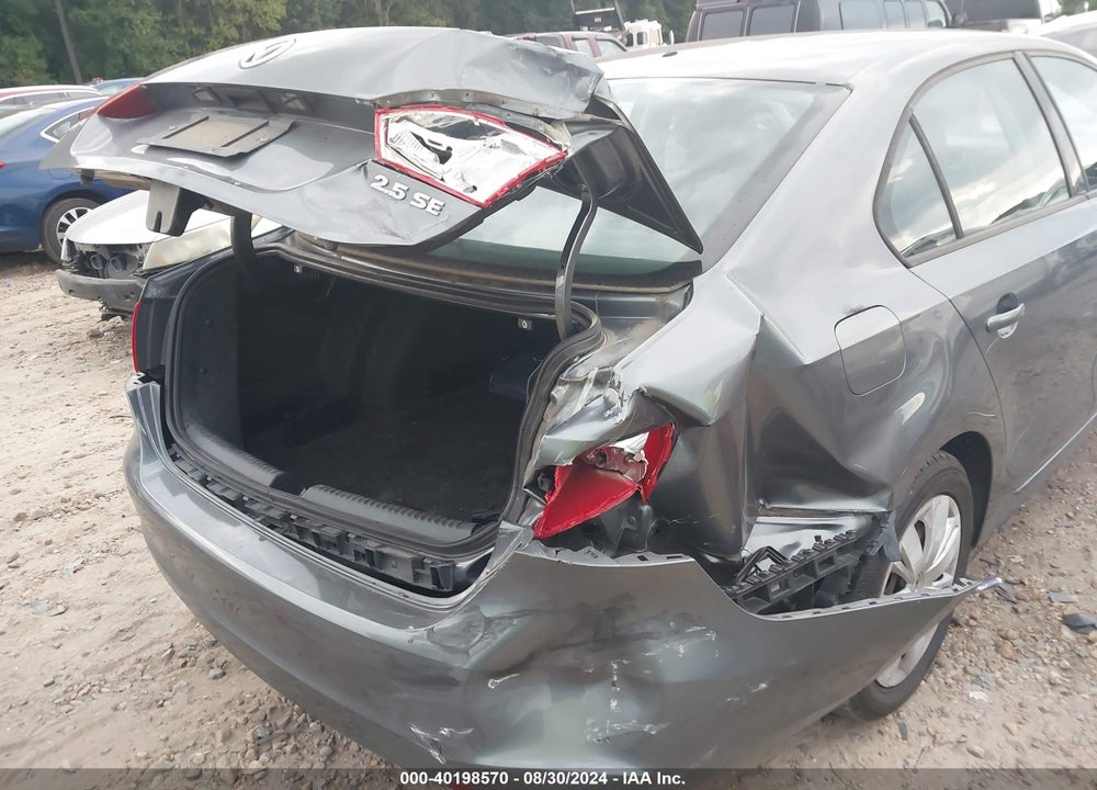 2012 VOLKSWAGEN JETTA 2.5L SE VIN: 3VWBX7AJ9CM473267