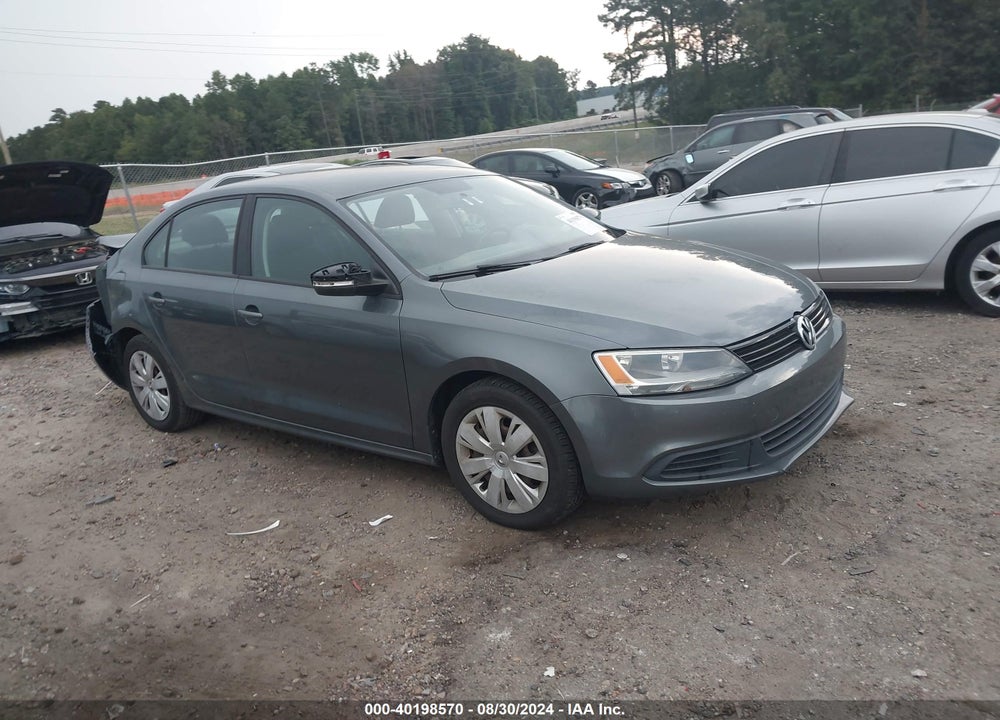 2012 VOLKSWAGEN JETTA 2.5L SE VIN: 3VWBX7AJ9CM473267