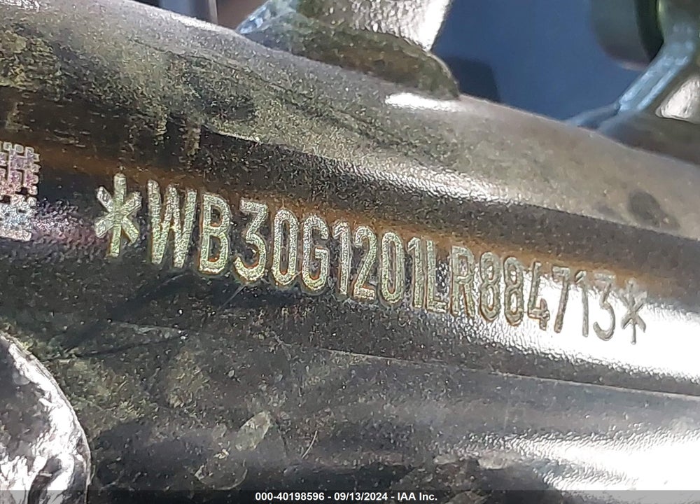 2020 BMW G310 GS VIN: WB30G1201LR884713