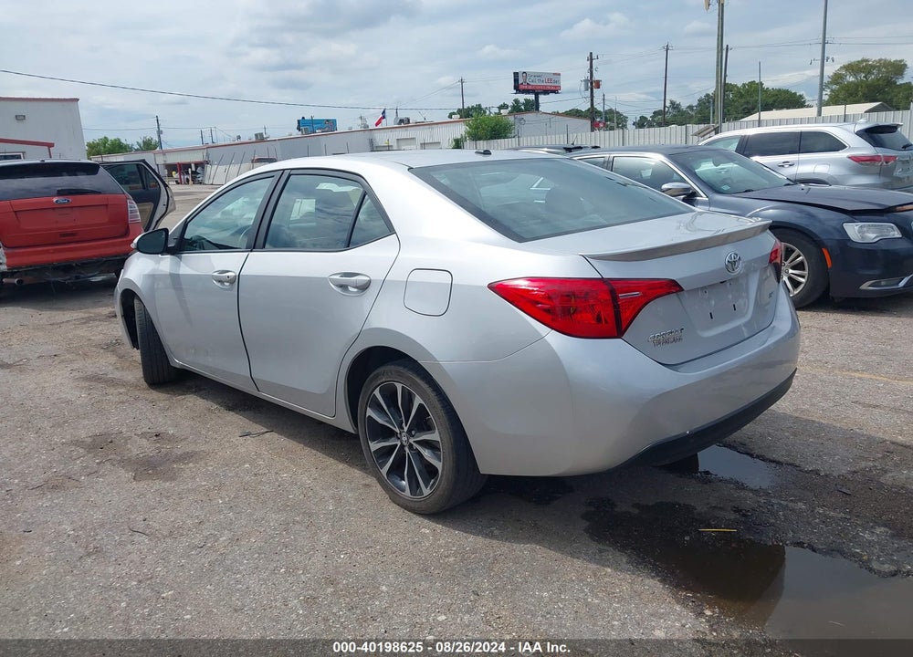 2018 TOYOTA COROLLA SE VIN: 2T1BURHE6JC054606