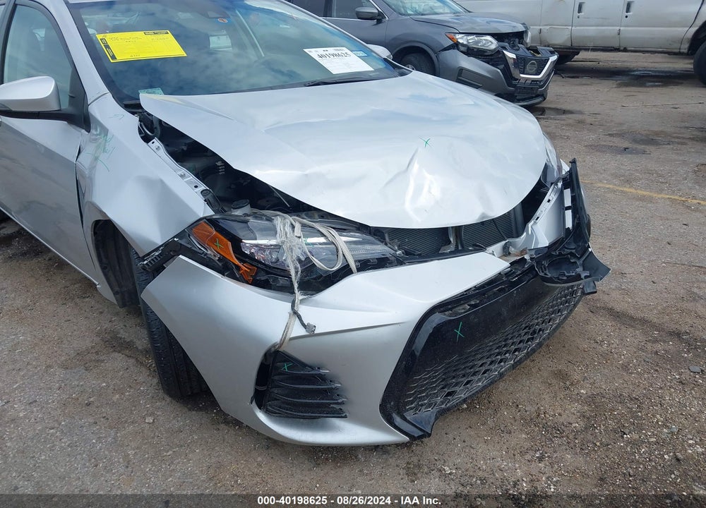 2018 TOYOTA COROLLA SE VIN: 2T1BURHE6JC054606