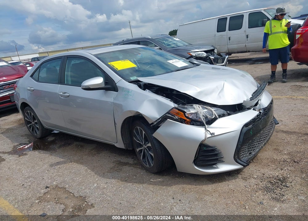 2018 TOYOTA COROLLA SE VIN: 2T1BURHE6JC054606