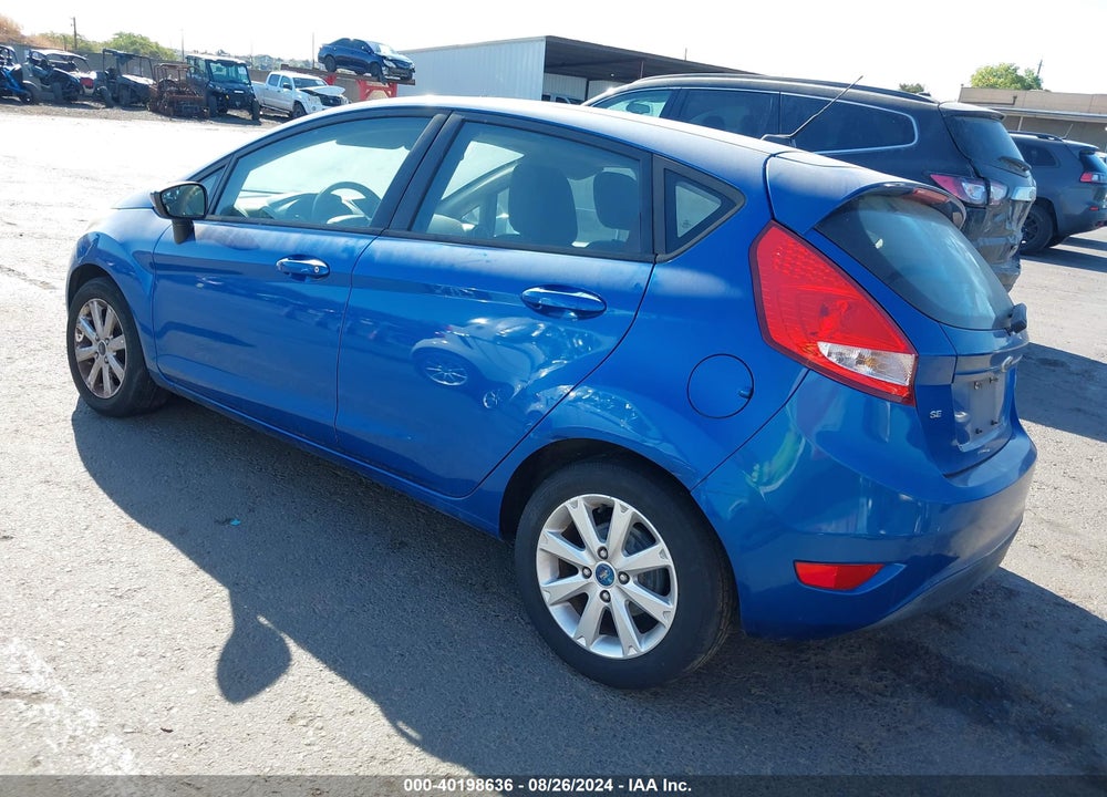 2011 FORD FIESTA SE VIN: 3FADP4EJ1BM151604