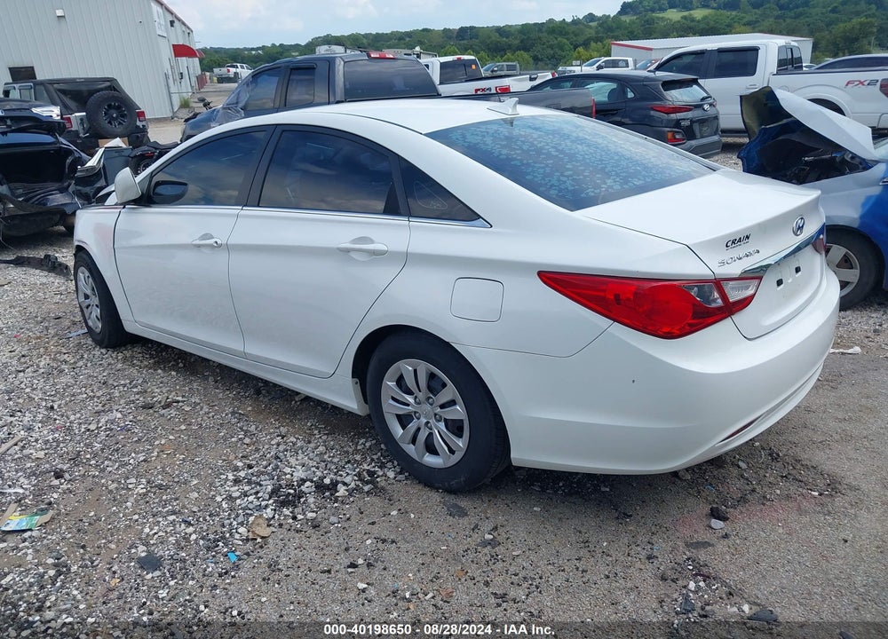 2011 HYUNDAI SONATA GLS VIN: 5NPEB4AC2BH223002