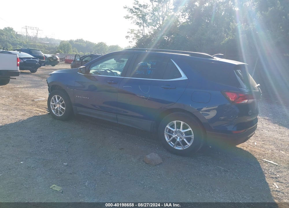 2022 CHEVROLET EQUINOX AWD LT VIN: 3GNAXUEV7NL214223