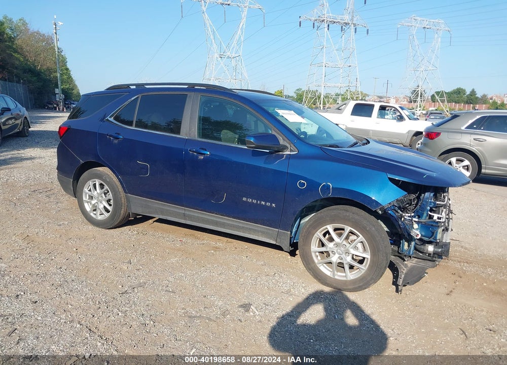 2022 CHEVROLET EQUINOX AWD LT VIN: 3GNAXUEV7NL214223