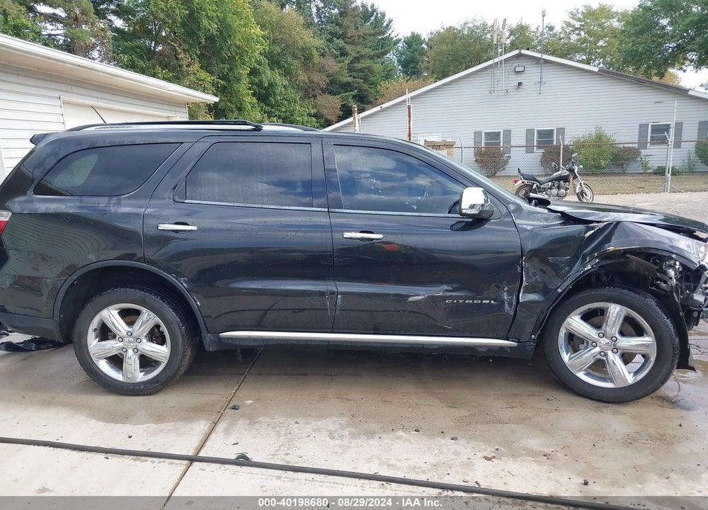 2012 DODGE DURANGO CITADEL VIN: 1C4SDJET7CC360696