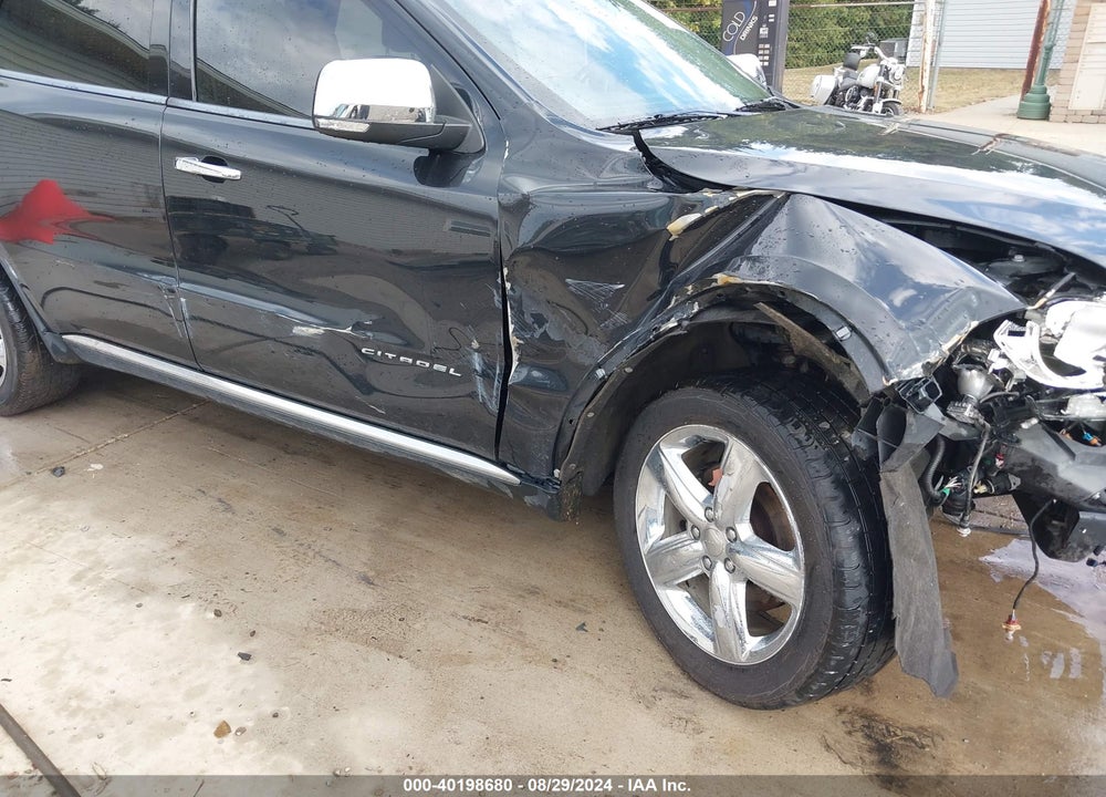 2012 DODGE DURANGO CITADEL VIN: 1C4SDJET7CC360696