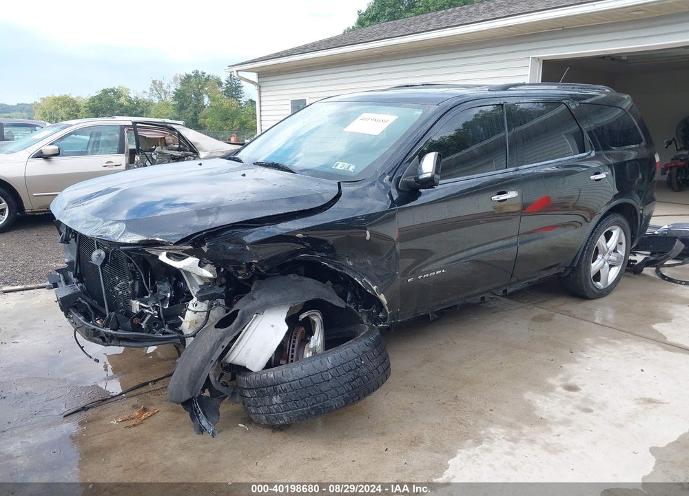 2012 DODGE DURANGO CITADEL VIN: 1C4SDJET7CC360696