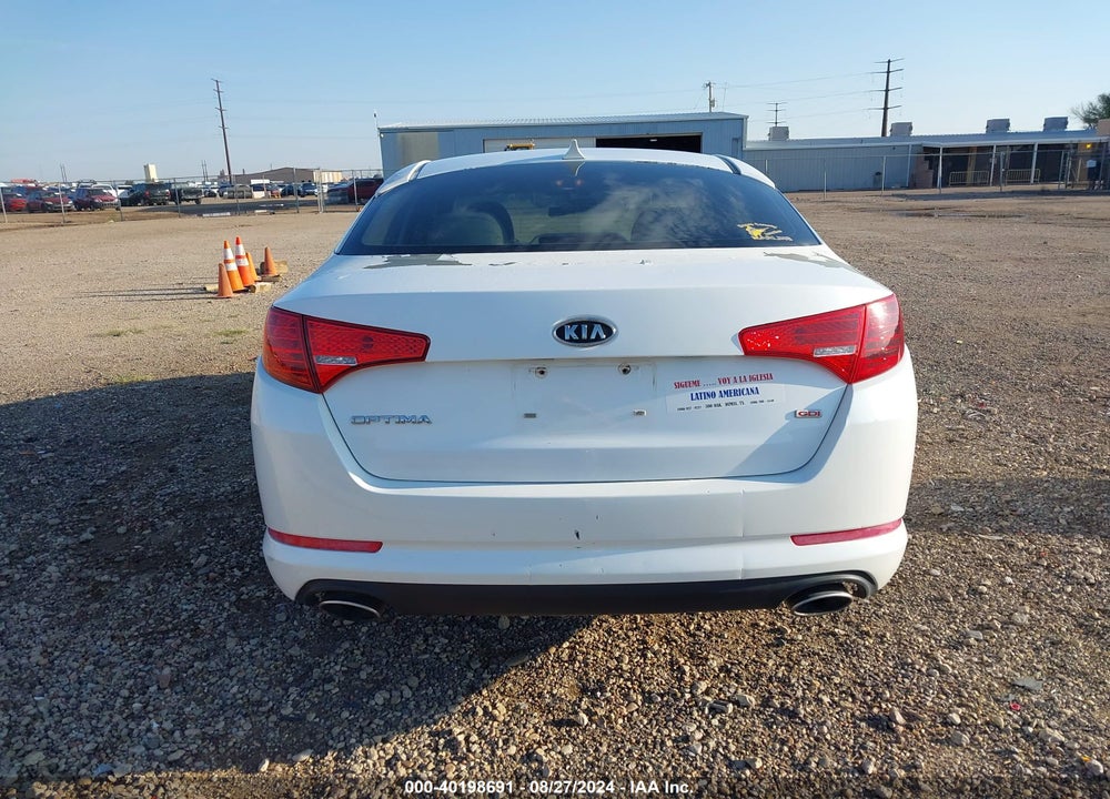 2012 KIA OPTIMA LX VIN: 5XXGM4A75CG080422