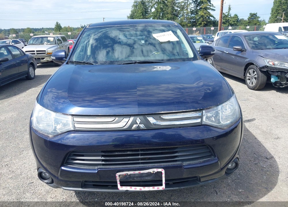 2014 MITSUBISHI OUTLANDER SE VIN: JA4AZ3A38EZ015606
