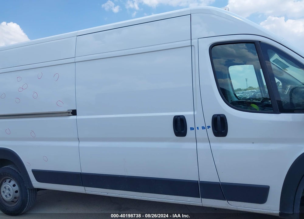 2023 RAM PROMASTER 2500 HIGH ROOF 159 WB VIN: 3C6LRVDG7PE549016