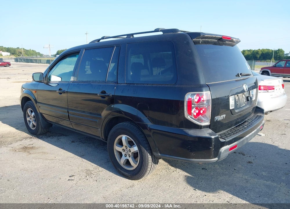 2007 HONDA PILOT VIN: 2HKYF18777H523635