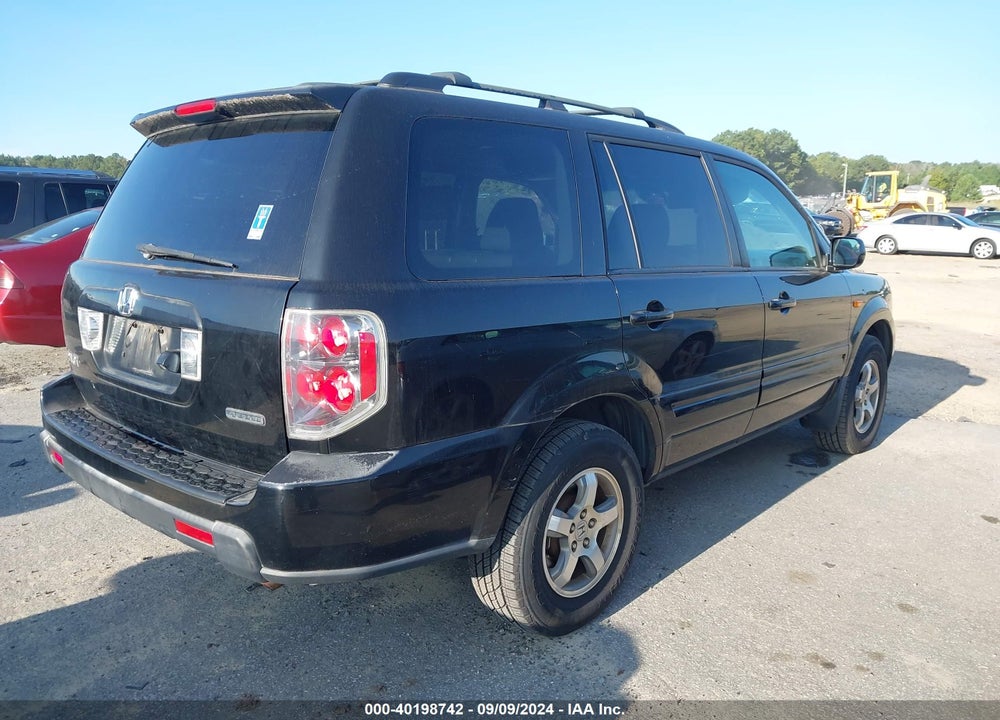 2007 HONDA PILOT VIN: 2HKYF18777H523635