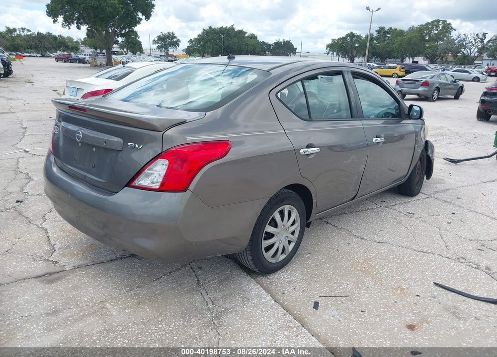 2014 NISSAN VERSA VIN: 3N1CN7AP1EL809118