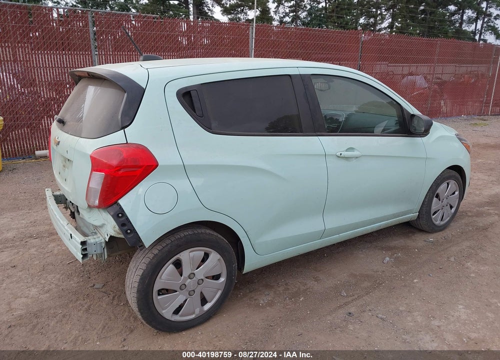 2018 CHEVROLET SPARK LS CVT VIN: KL8CB6SA5JC460053