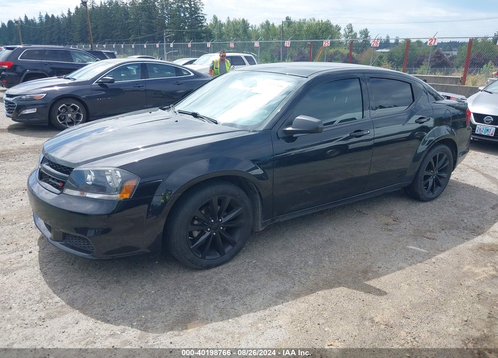 2014 DODGE AVENGER SE VIN: 1C3CDZAG6EN138142