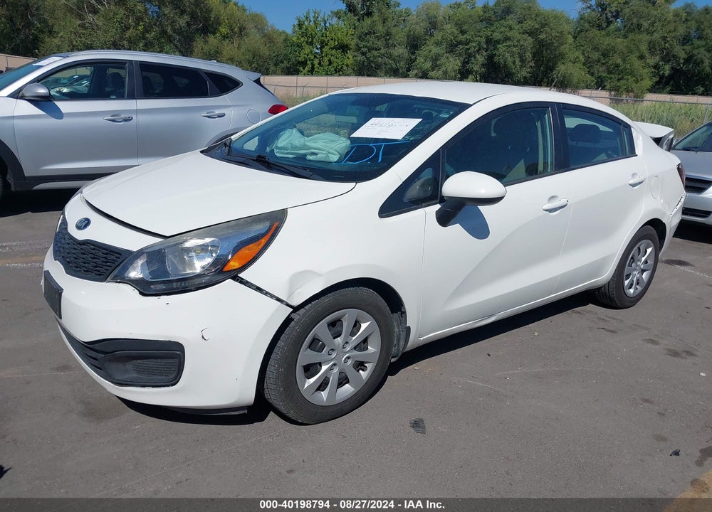 2015 KIA RIO LX VIN: KNADM4A34F6441042
