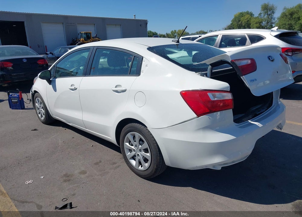 2015 KIA RIO LX VIN: KNADM4A34F6441042