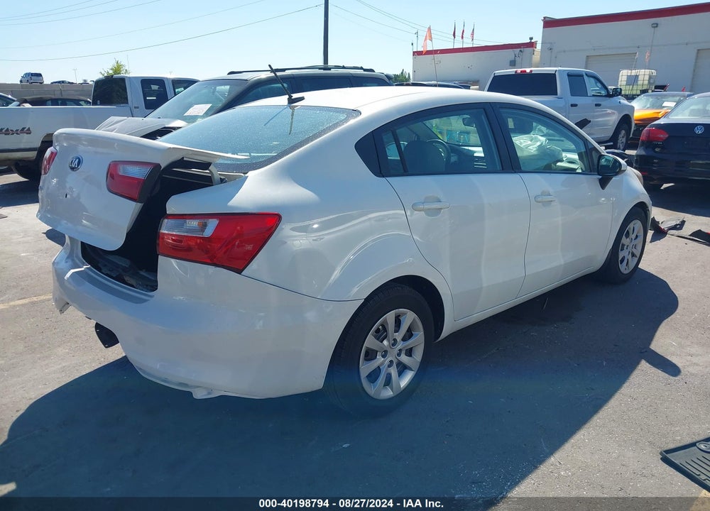 2015 KIA RIO LX VIN: KNADM4A34F6441042