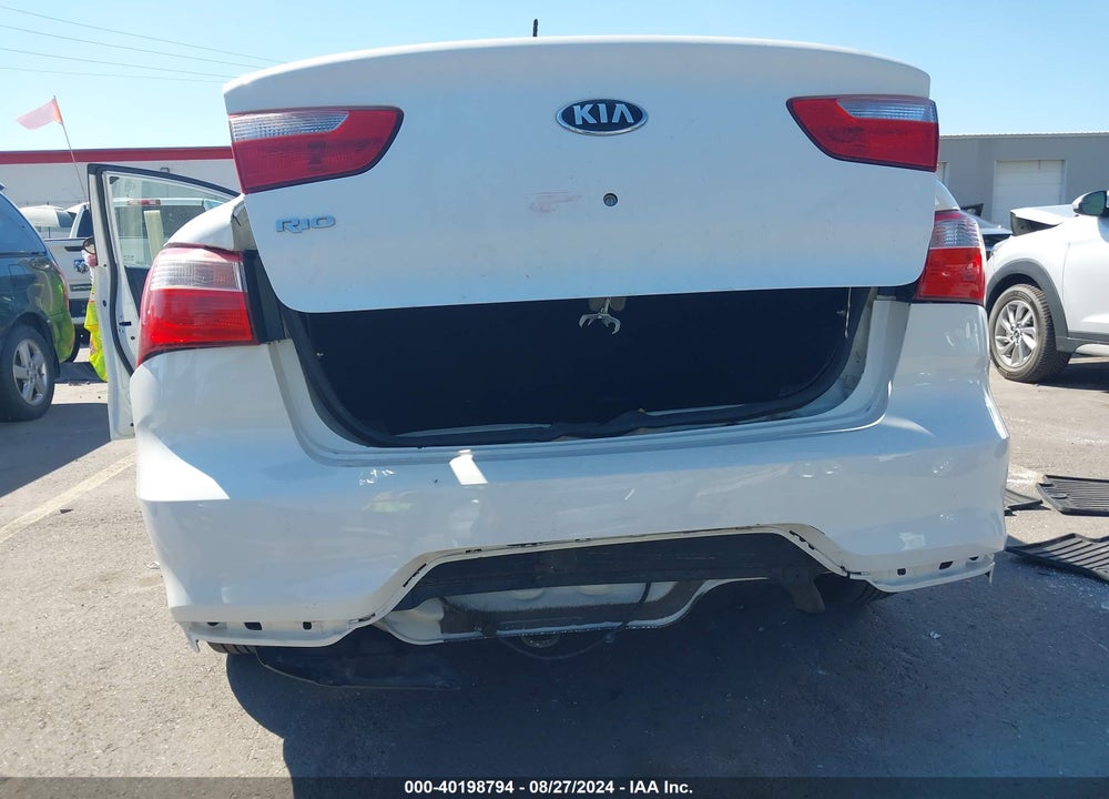 2015 KIA RIO LX VIN: KNADM4A34F6441042