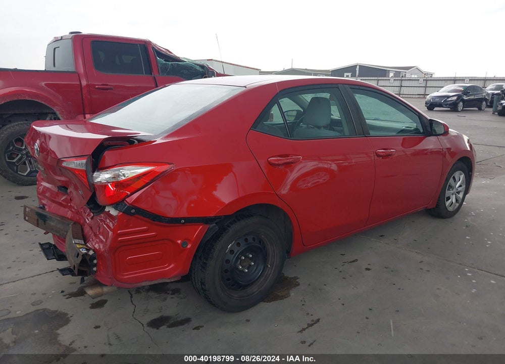 2014 TOYOTA COROLLA LE VIN: 2T1BURHE3EC042533