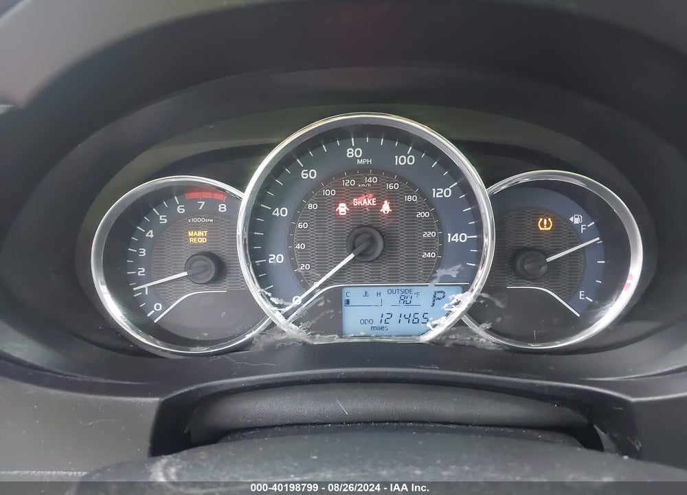 2014 TOYOTA COROLLA LE VIN: 2T1BURHE3EC042533