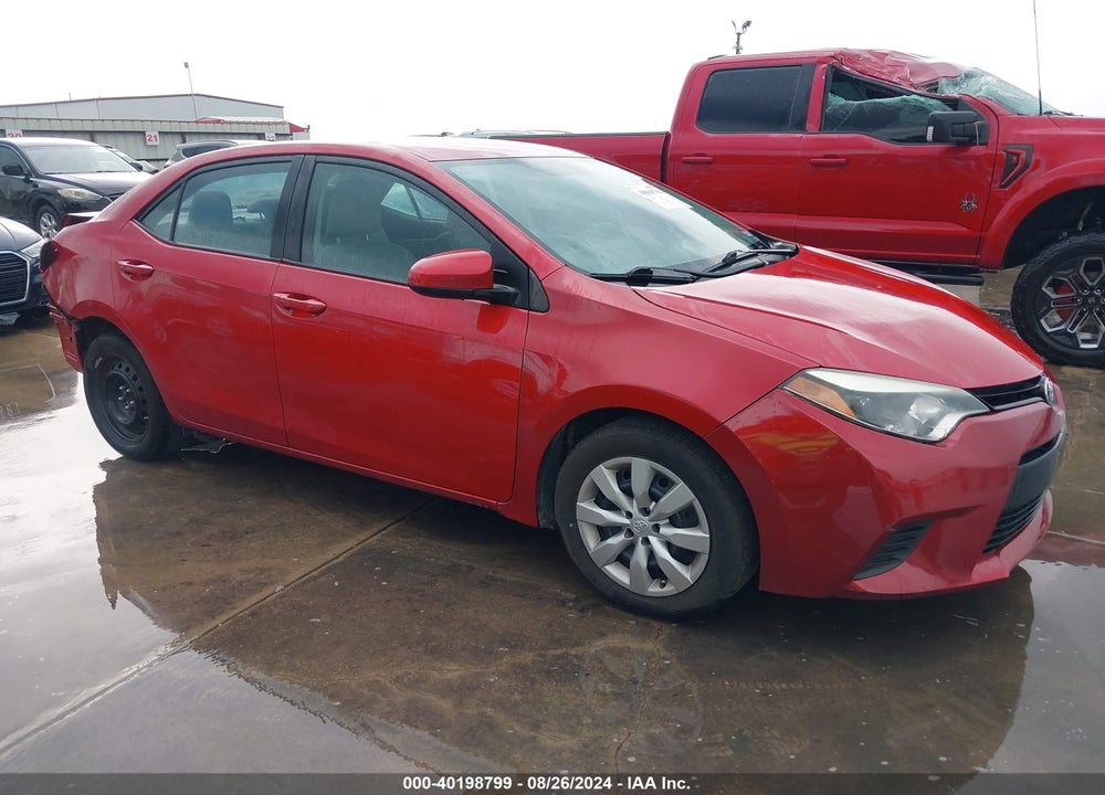 2014 TOYOTA COROLLA LE VIN: 2T1BURHE3EC042533