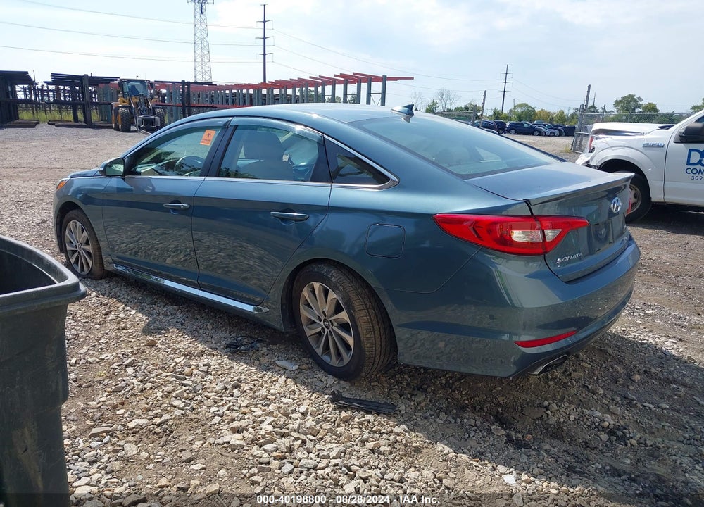 2017 HYUNDAI SONATA SPORT VIN: 5NPE34AF1HH493614