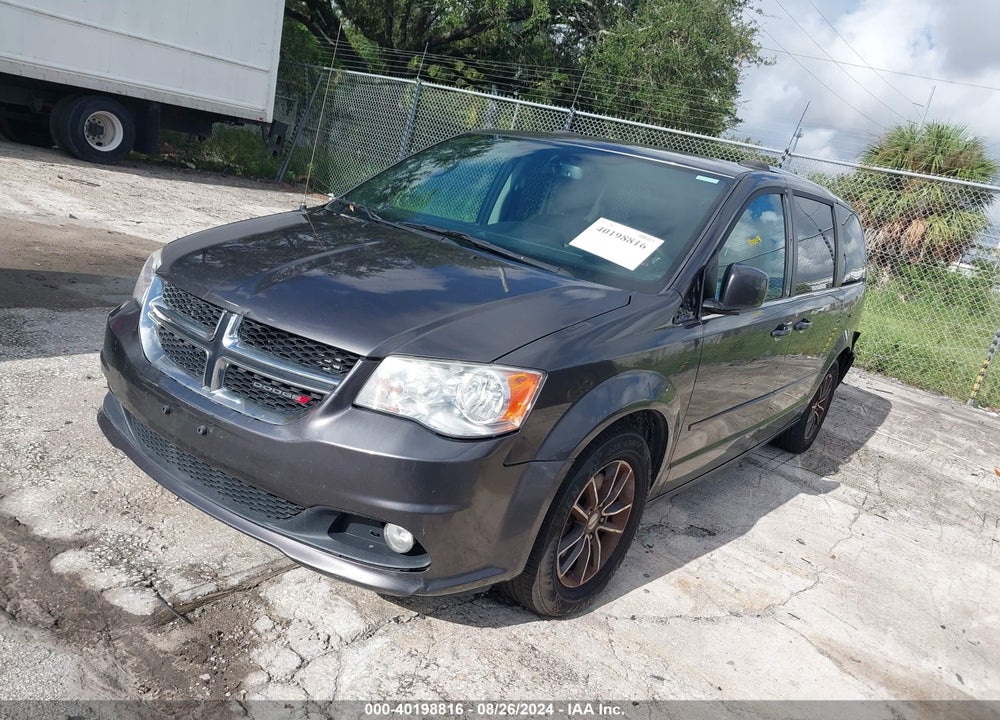 2017 DODGE GRAND CARAVAN SXT VIN: 2C4RDGCGXHR586057