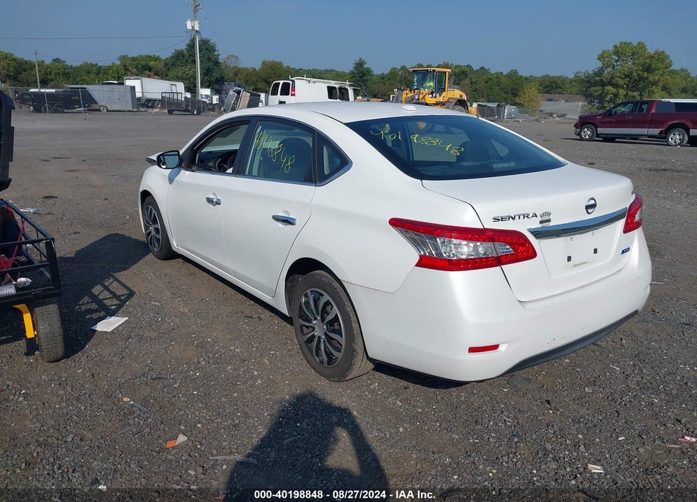 2014 NISSAN SENTRA SV VIN: 3N1AB7AP8EY334425