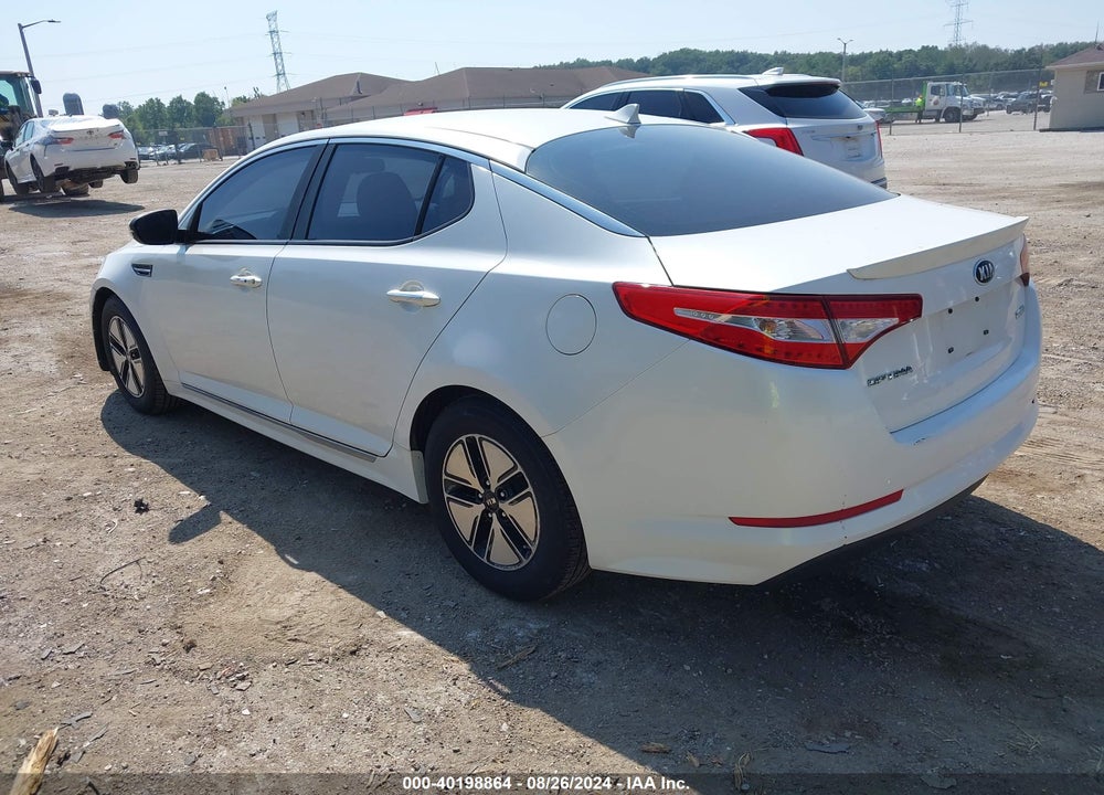 2012 KIA OPTIMA HYBRID EX VIN: KNAGM4AD0C5035122
