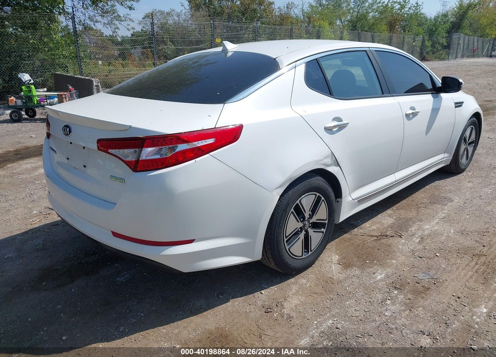 2012 KIA OPTIMA HYBRID EX VIN: KNAGM4AD0C5035122