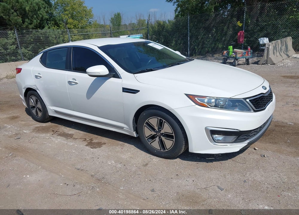 2012 KIA OPTIMA HYBRID EX VIN: KNAGM4AD0C5035122