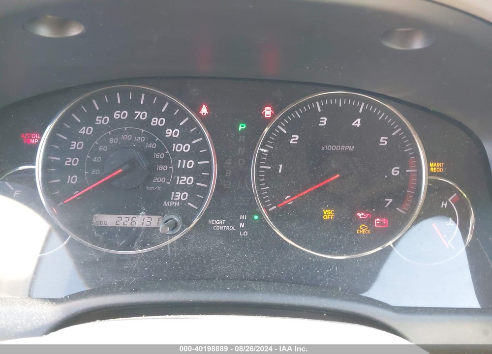 2008 LEXUS GX 470 VIN: JTJBT20X580162269
