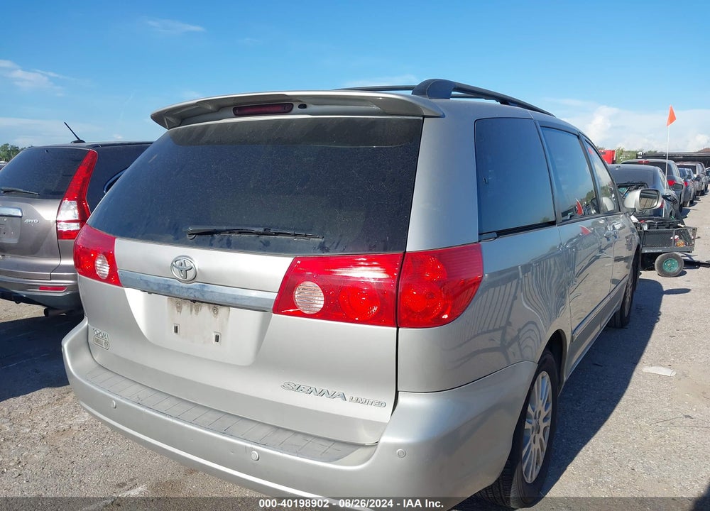 2009 TOYOTA SIENNA LIMITED VIN: 5TDZK22C89S270088