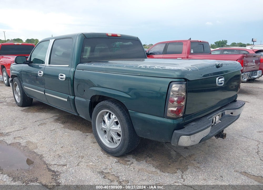 2005 CHEVROLET SILVERADO 1500 LS VIN: 2GCEC13T551323531