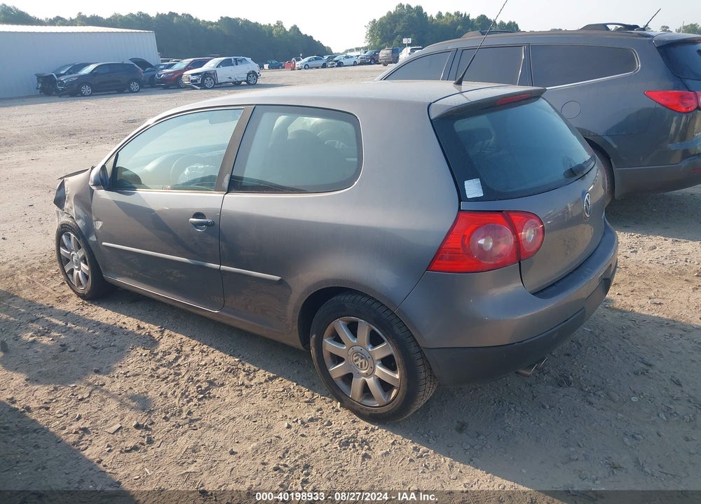 2007 VOLKSWAGEN RABBIT 2-DOOR VIN: WVWAR71K67W166081