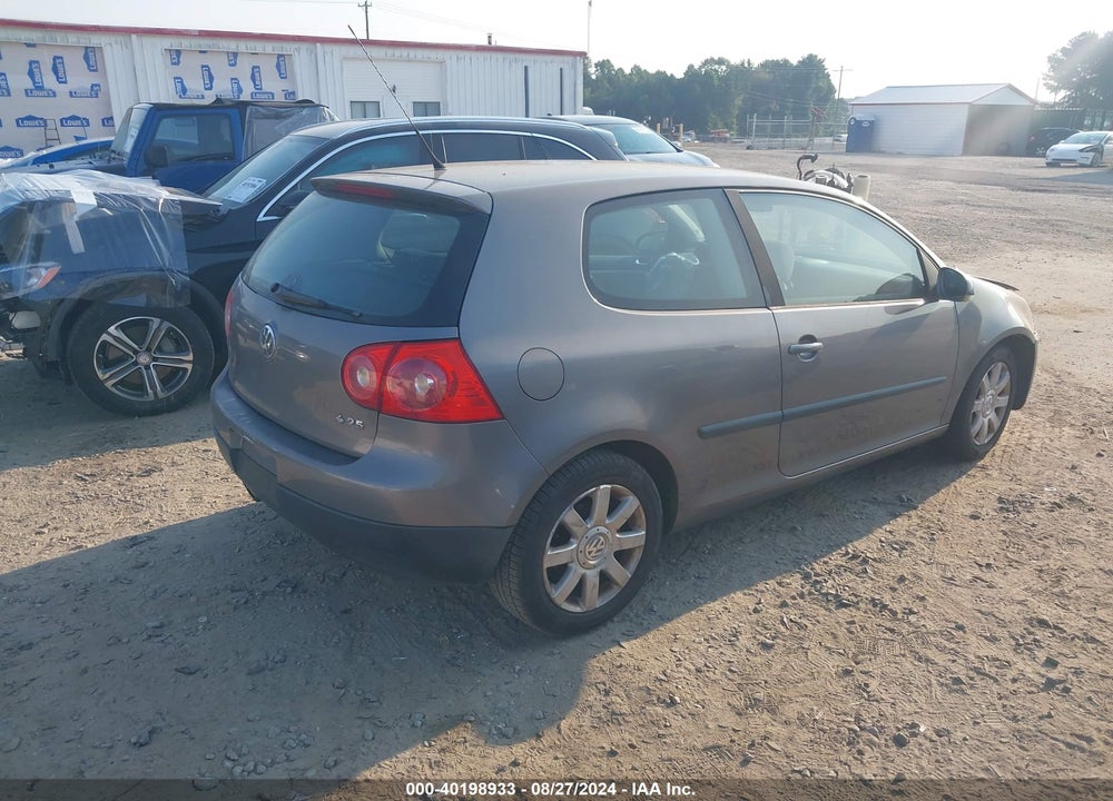 2007 VOLKSWAGEN RABBIT 2-DOOR VIN: WVWAR71K67W166081