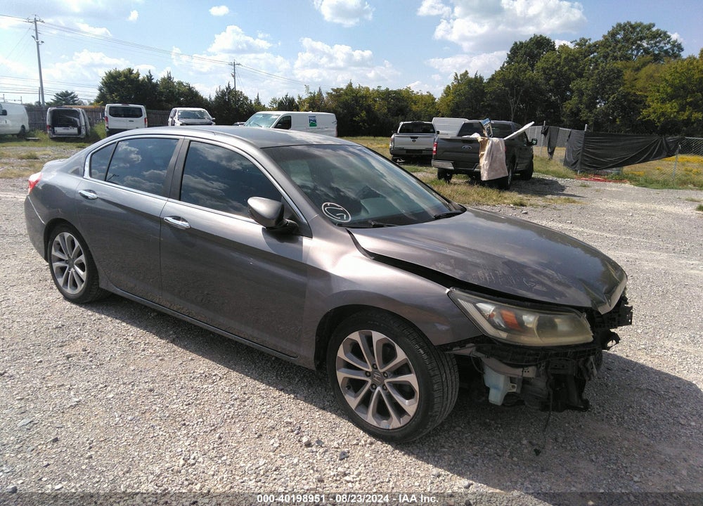 2013 HONDA ACCORD SPORT VIN: 1HGCR2F51DA145910