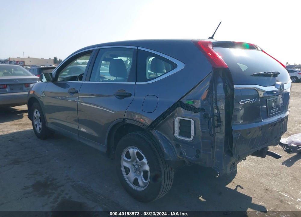 2015 HONDA CR-V LX VIN: 3CZRM3H38FG712251