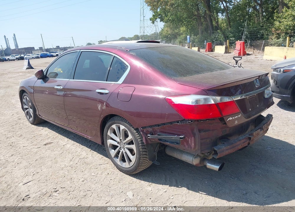 2014 HONDA ACCORD SPORT VIN: 1HGCR2F51EA065346